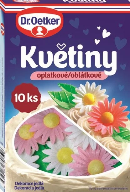 Dr.Oetker Květiny oplatkové