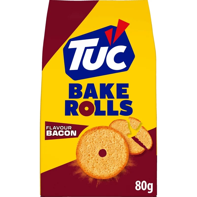 Tuc Bake Rolls příchuť slaninová