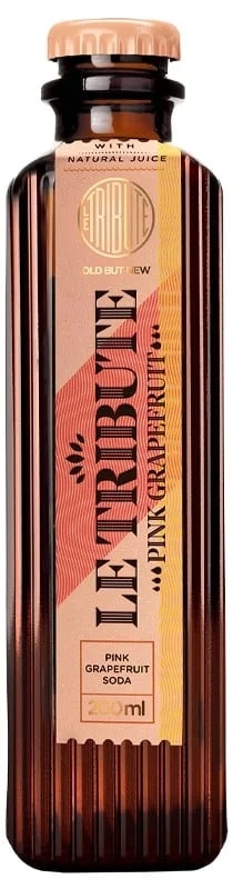 Le Tribute Pink Grapefruit tonik sklo
