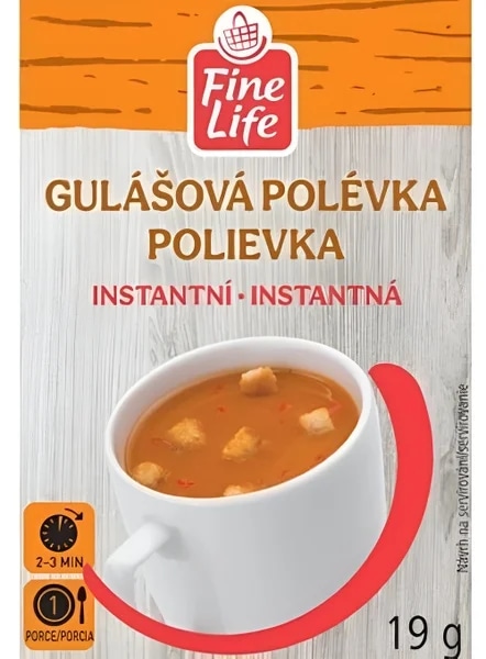 Fine Life Polévka instantní gulášová