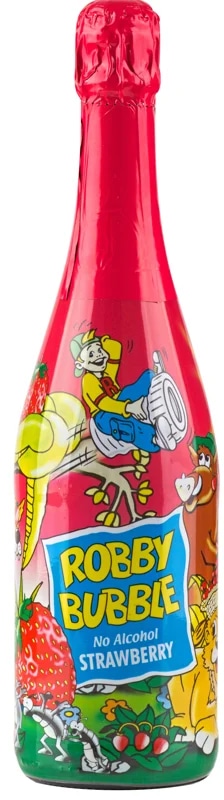 Robby Bubble Jahoda sklo