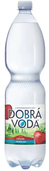 Dobrá voda Neperlivá s příchutí jahoda