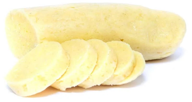 Poctivý knedlík bramborový vařený v páře