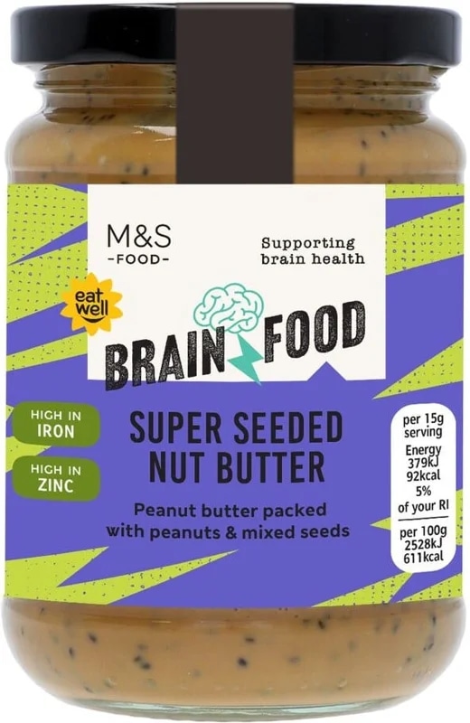 Marks & Spencer Křupavá arašídová pomazánka se semínky