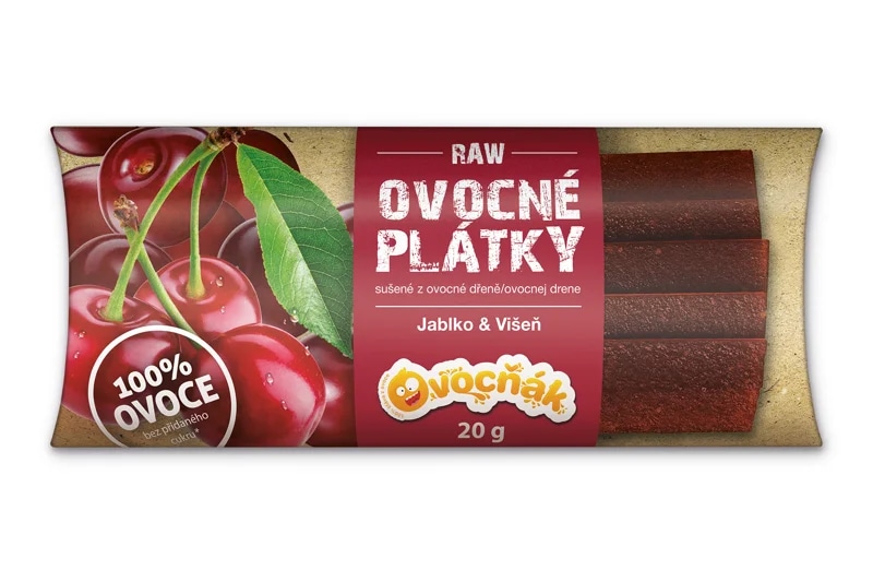 OVOCŇÁK ovocné plátky Višeň