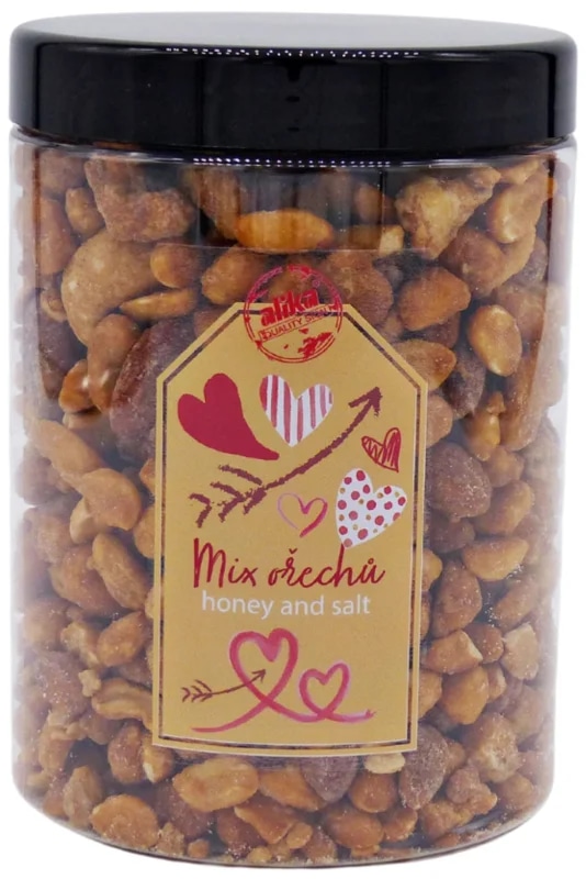 Alika Dóza Mix ořechů v medu a soli