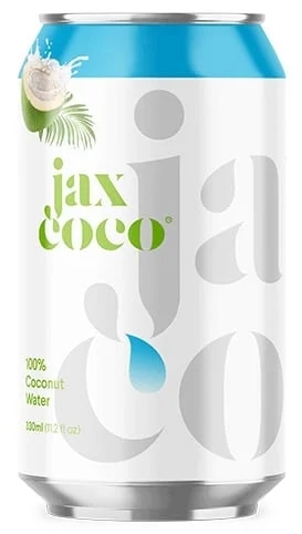 Jax Coco 100% kokosová voda plech
