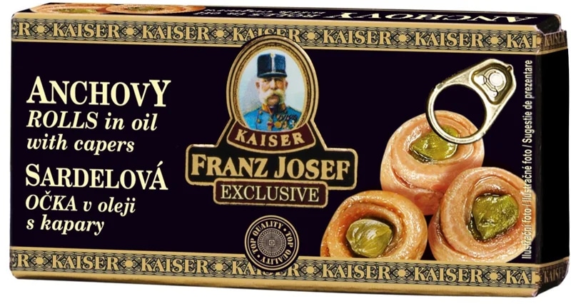 Franz Josef Kaiser Sardelová očka s kapary