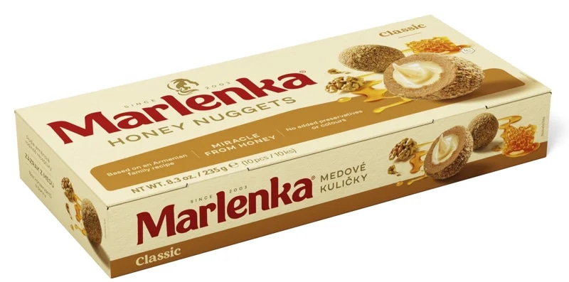 Marlenka medové kuličky