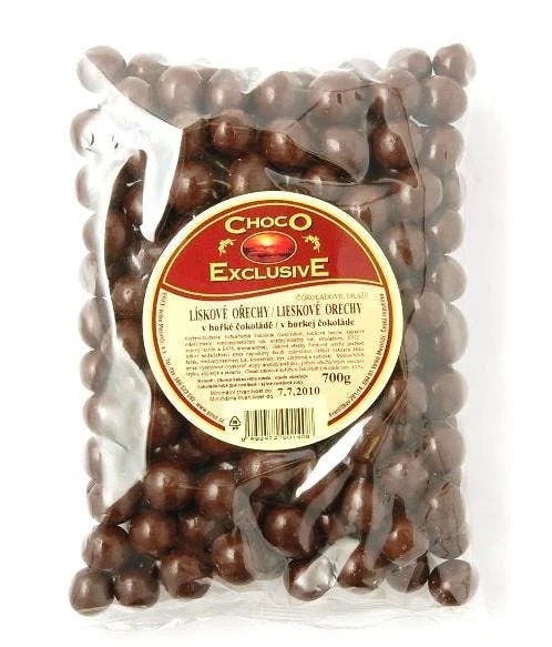 Poex Ořechy lískové v hořké čokoládě
