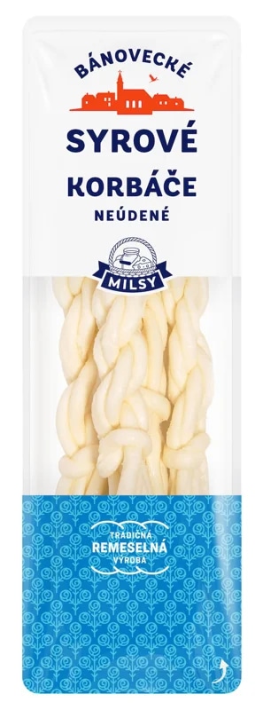 Milsy Sýrové korbáče neuzené
