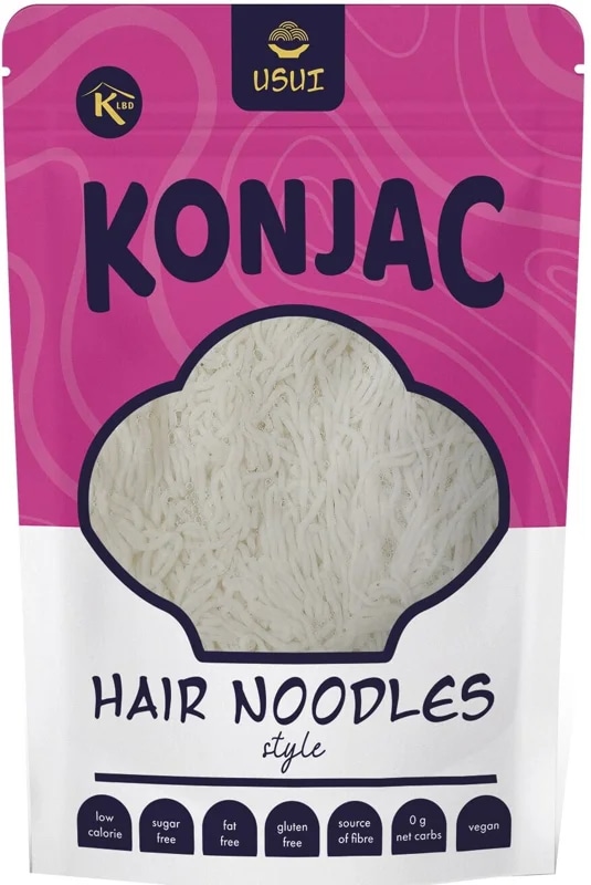 Usui Konjakové vlasové nudle v nálevu