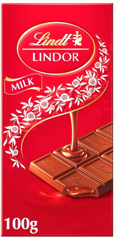 Lindt Čokoláda LINDOR Tabulková mléčná