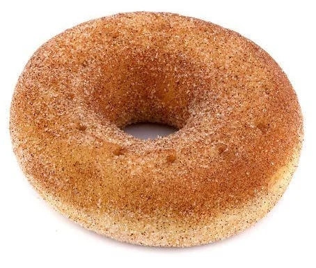 Skořicový donut s jablečnou náplní