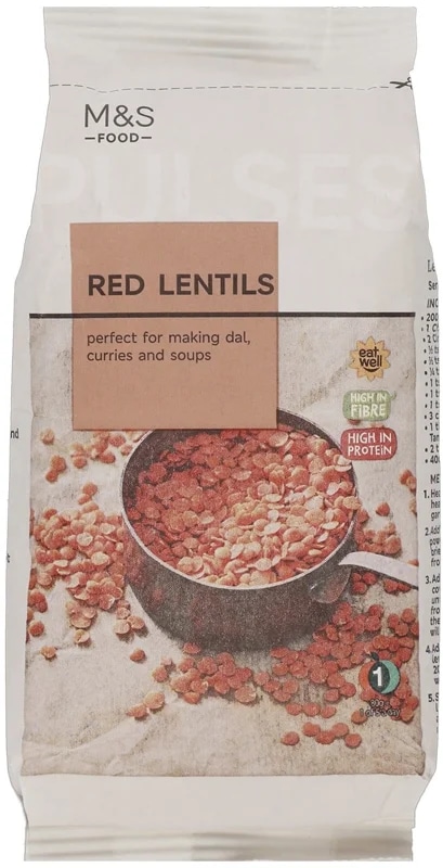 Marks & Spencer Červená čočka