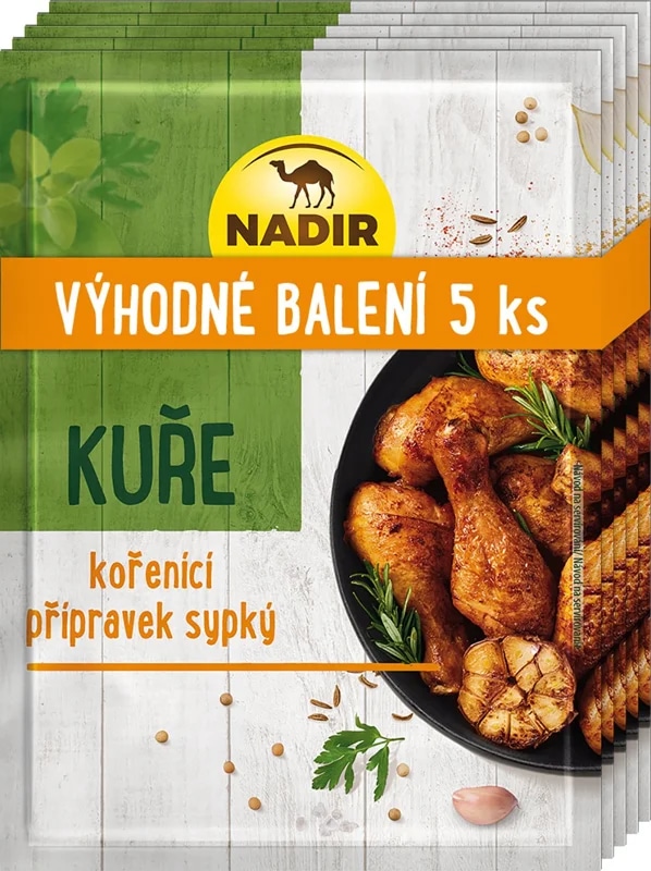 Nadir Kuře směs koření (Balení 5 ks)