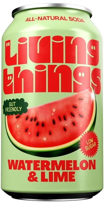 Living Things Limonáda meloun a limetka