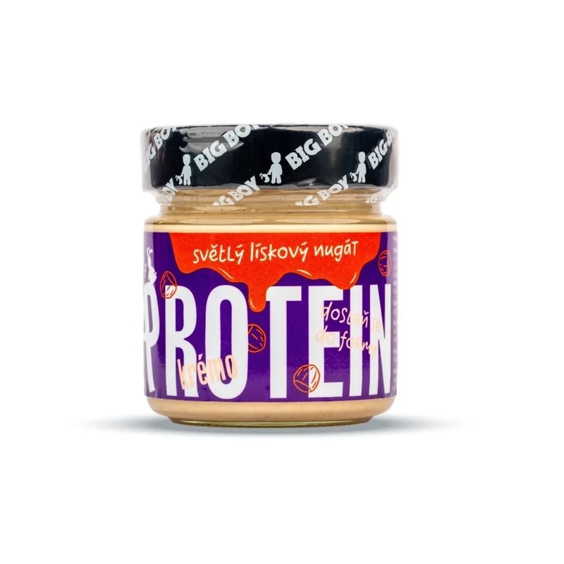BIG BOY Protein Kremo – bílý nugát