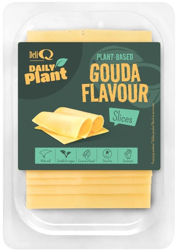 Deli Q Daily Plant Plátky s příchutí goudy