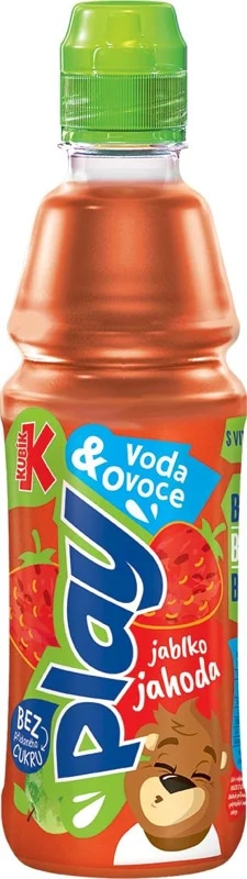 Kubík Play Voda + ovoce příchuť Jahoda
