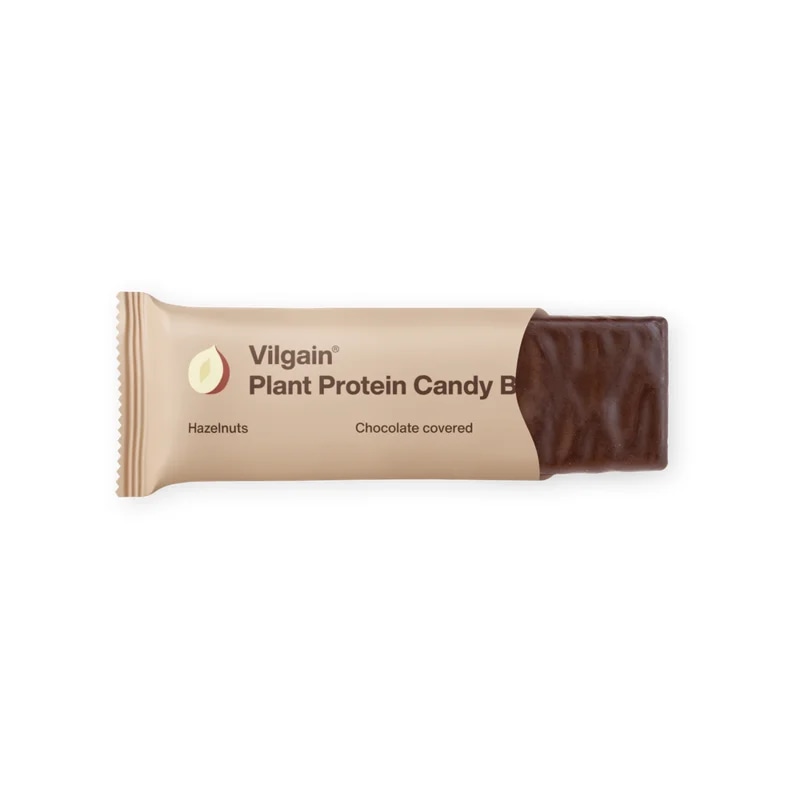 Vilgain Plant Protein Candy Bar – lískové ořechy