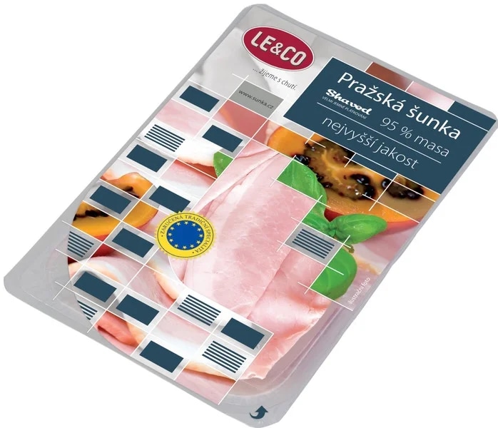 Le & Co Pražská šunka nejvyšší jakosti shaved (95% masa)