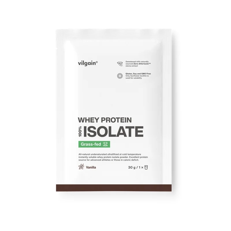 Vilgain Grass-Fed Whey Protein Isolate – vanilka
