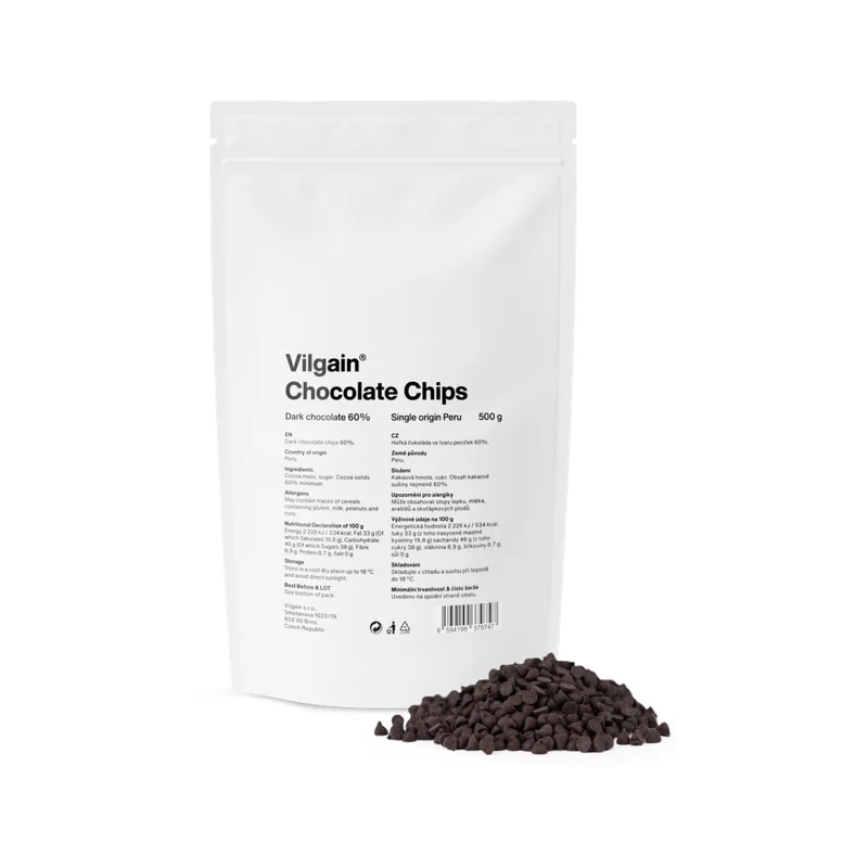 Vilgain Čokopecičky – hořká čokoláda