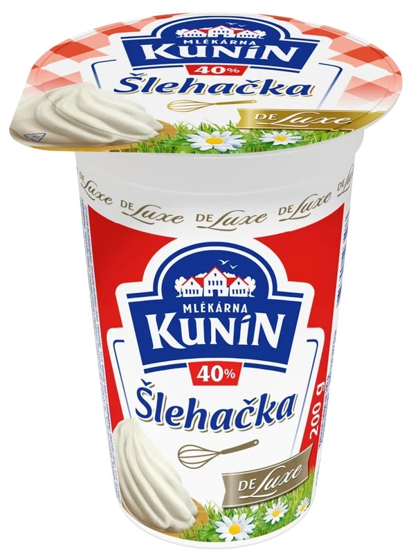 Mlékárna Kunín Šlehačka de luxe 40%