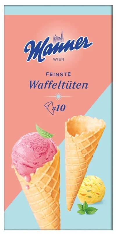 Manner Vaflové kornouty na zmrzlinu
