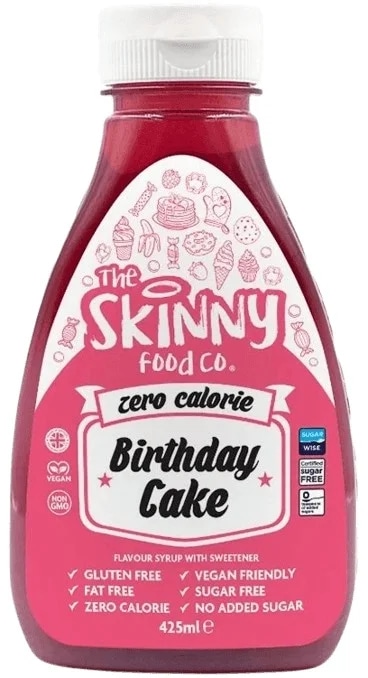 The Skinny Food Co Zero Calorie Syrup - Birthday Cake