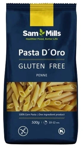 Sam Mills Kukuřičné těstoviny penne bezlepkové