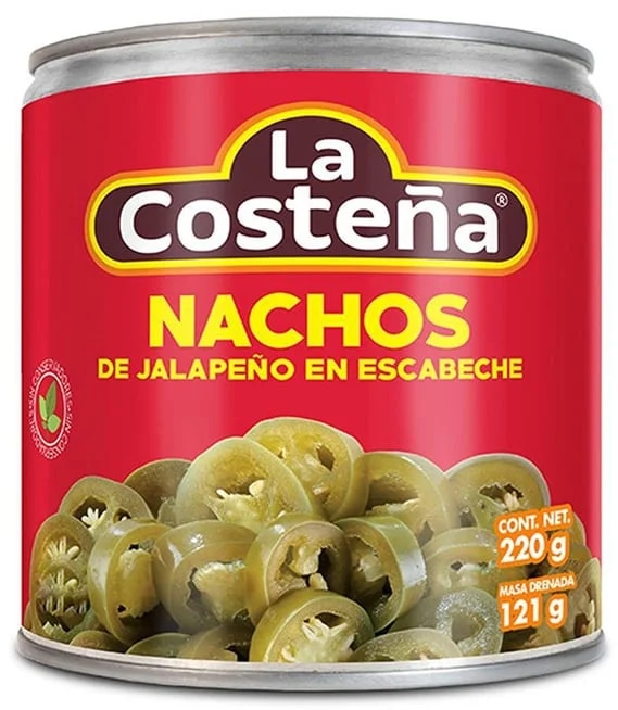 La Costeňa Jalapeňo nachos