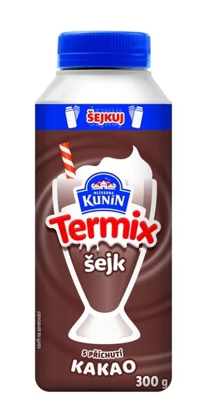 Mlékárna Kunín Termix Šejk s příchutí kakao
