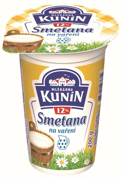 Mlékárna Kunín Smetana (12%)