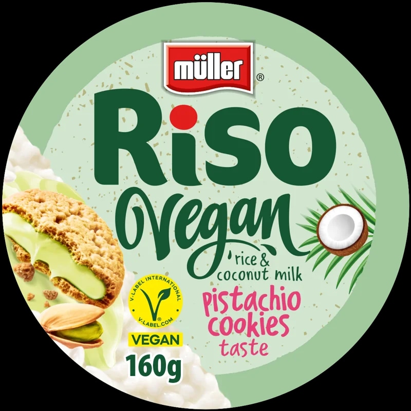 Müller Riso Vegan rýže pistacchio cookie