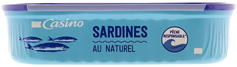 Casino Sardinky ve vlastní šťávě