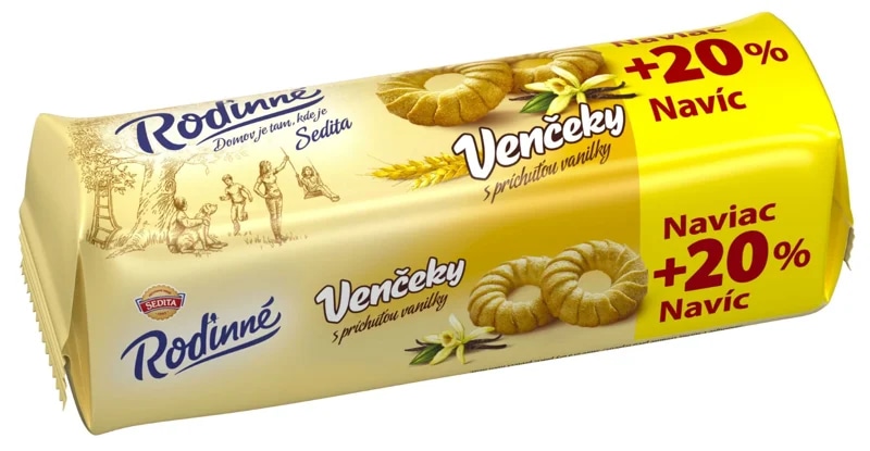Sedita Rodinné Věnečky vanilkové