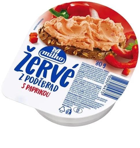Milko Žervé s paprikou