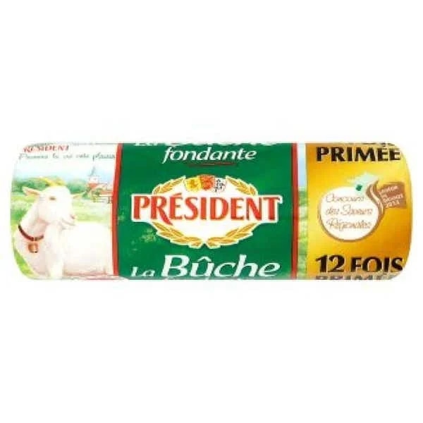 Président La Buche fondante kozí plnotučný sýr