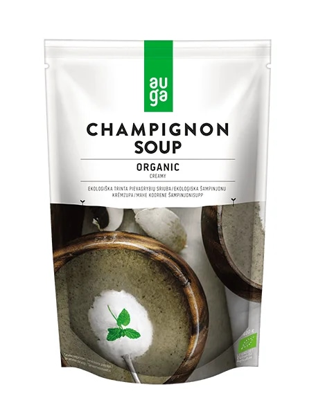 Auga Organic BIO žampionová krémová polévka