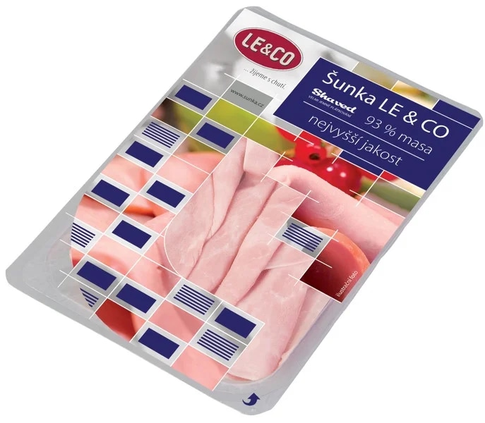 Le & Co Šunka nejvyšší jakost (93% masa)