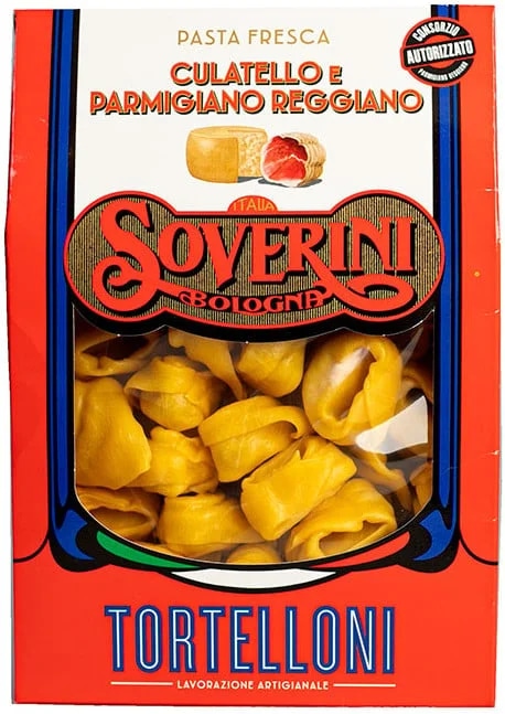 Soverini Tortellini s Devodier šunkou a Parmeggiano Reggiano
