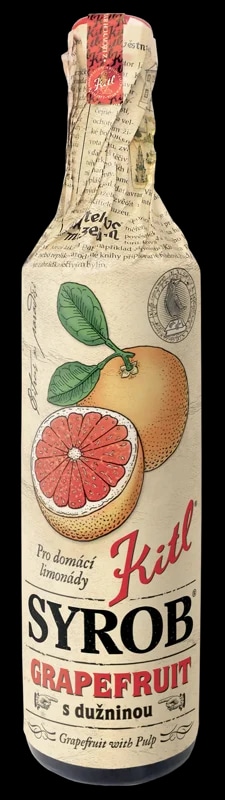 Kitl Syrob Grapefruit s dužninou sklo