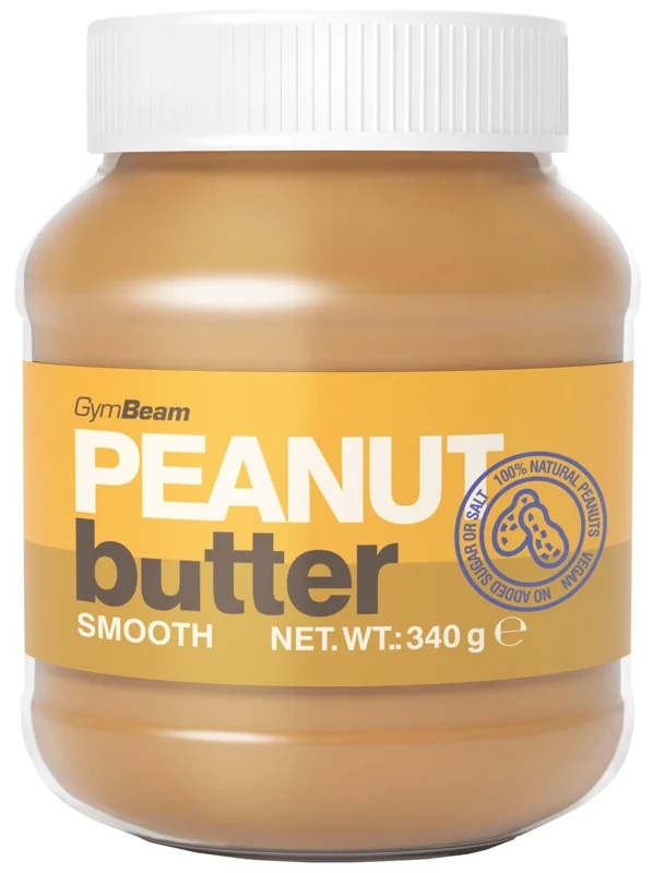 GymBeam Arašídový krém 100% jemný