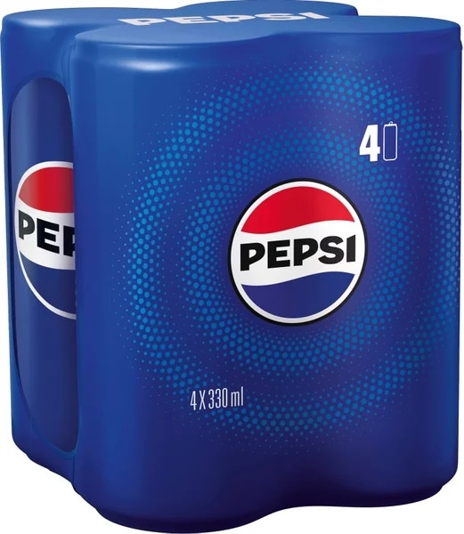 Pepsi Cola plech, multipack 4x330ml