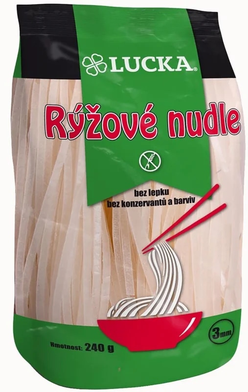 Lucka Nudle rýžové bezlepkové