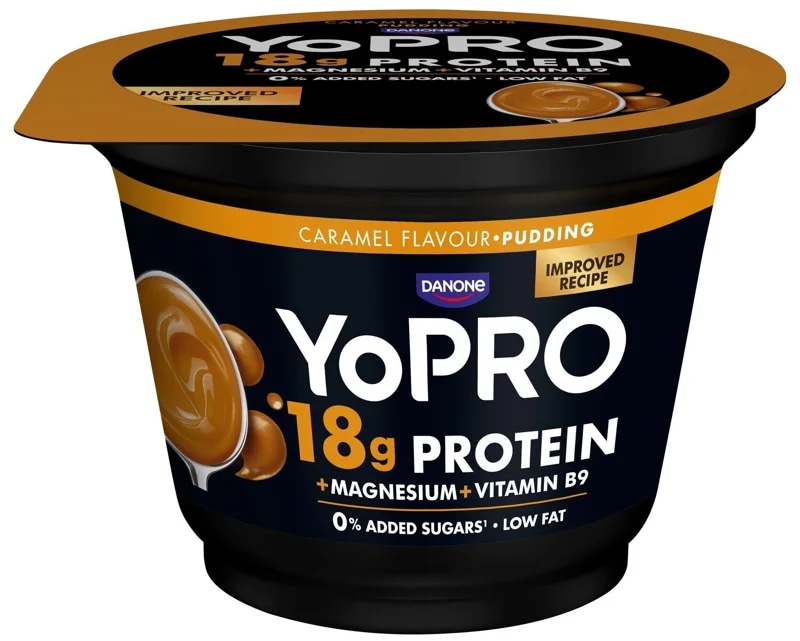 Danone YoPRO Protein puding s karamelovou příchutí