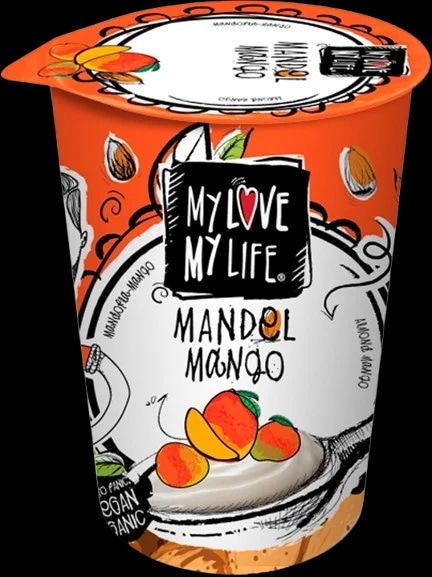 My Love My Life BIO Zakysaný mandlový dezert mango