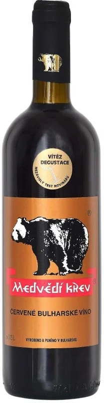 Medvědí krev Červené víno
